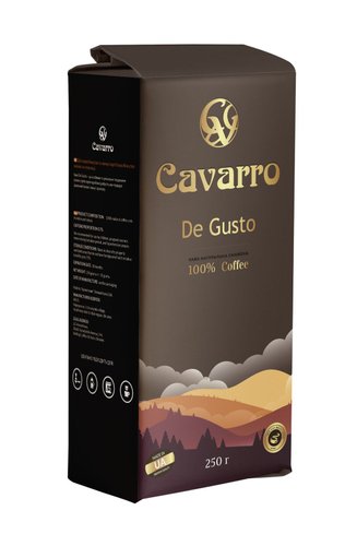 Картинка Кофе молотый CAVARRO DE GUSTO 250 г