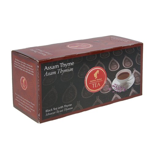 Картинка Пакетированный черный ароматизированный чай Julius Meinl Ассам с чебрецом 25 шт