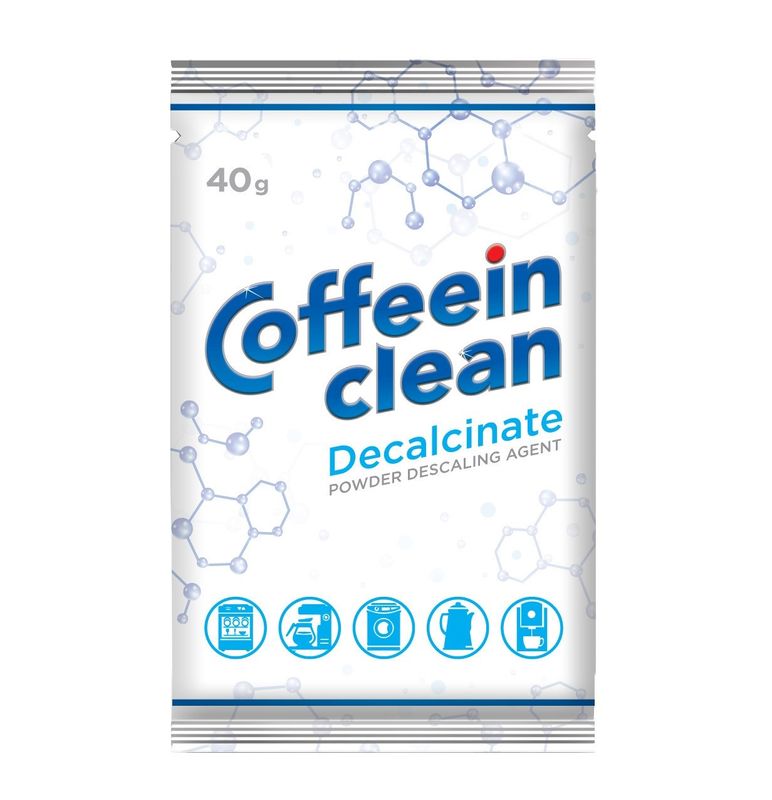 Зображення Порошок для зняття кальцію Coffeein clean Decalcinate 40г
