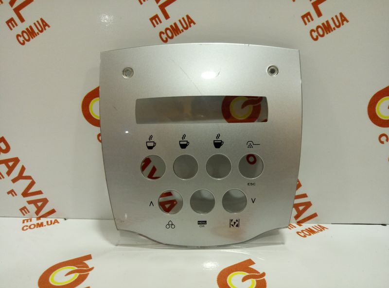 Зображення Пластикова фальш панель кнопок управління для кавомашини Saeco Incanto De Luxe б/у 224890626