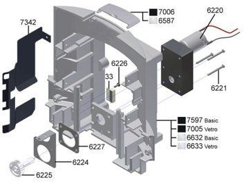 Картинка 1H325010 Шестерня пластиковая Franke (560.0002.061)