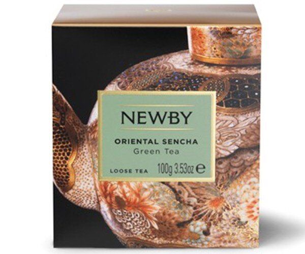Картинка Зеленый чай Newby Восточная Сенча 100 г картон (220170)