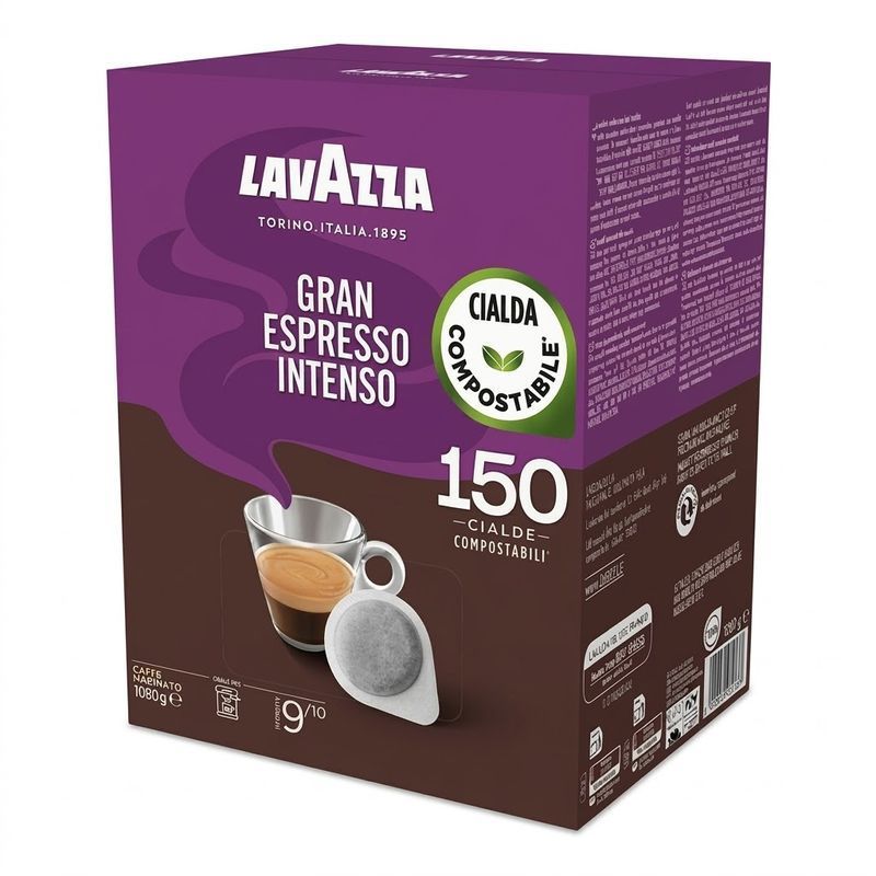 Картинка Кофе в чалдах Lavazza Gran Espresso Intenso, оригинал, 150 шт