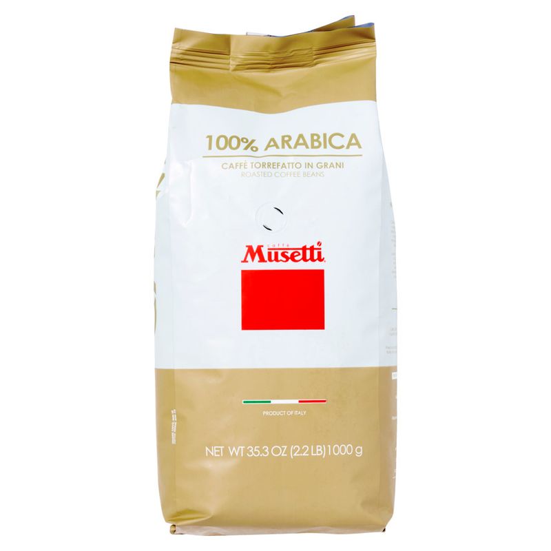 Зображення Кава в зернах Caffe Musetti Арабика 100% 1 кг