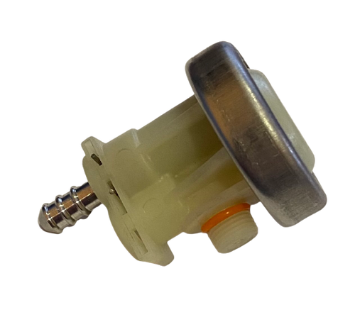 Зображення Клапан надлишкового тиску із шумоподавником Saeco/Bosch/Siemens/Gaggia коди запчастини: 229452100, 996530031903, 1523052
