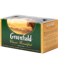 Картинка Чай Greenfield Classic Breakfast 25 пакетиков