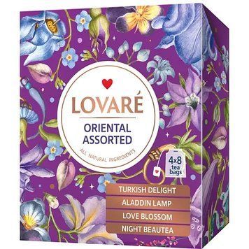 Зображення Чай Lovare Oriental assorted 32 пакетика