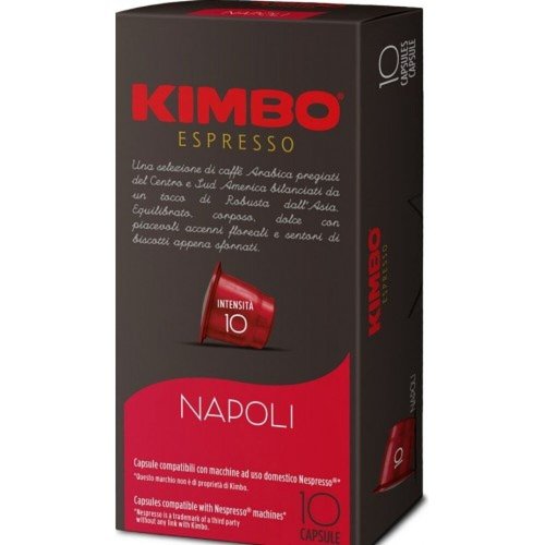 Картинка Кофе в капсулах Nespresso Kimbo Napoli 10шт