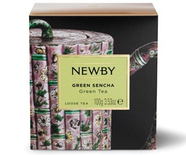 Картинка Зеленый чай Newby Зеленая Сенча 100 г картон (220080)