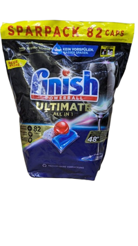 Капсули для посудомийної машини Finish Ultimate all in one 82 шт