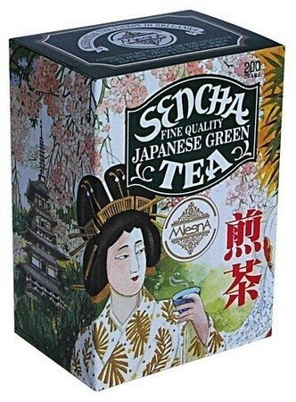 Зображення Зелений чай Сенча японський Млесна паперова коробка 200 г