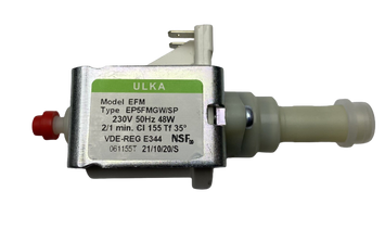 Картинка Помпа ULKA EP-5 пластик 220-230 V, 50 Hz, 48 W, 15 bar, 9070.035.00A