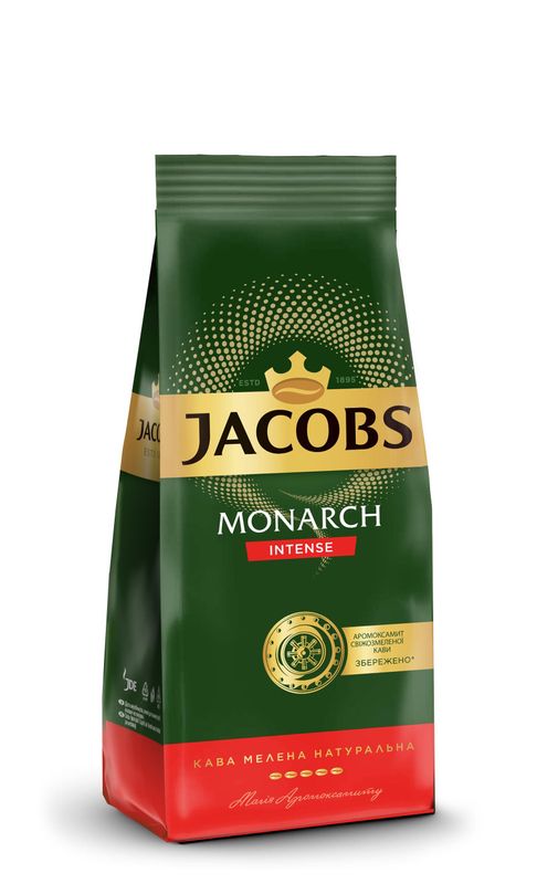 Картинка Кофе молотый Jacobs Monarch Intense 225 г
