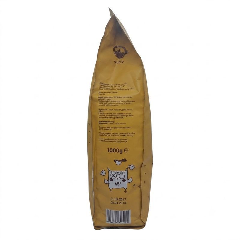 Картинка Кофе в зернах Gufo Strong 1 кг