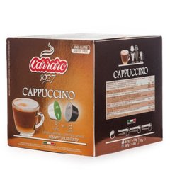 Картинка Кофе в капсулах Carraro Cappuccino 16шт