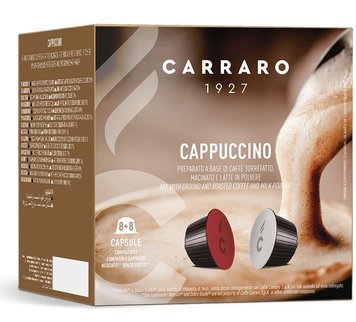 Картинка Кофе в капсулах Dolce Gusto Carraro Cappuccino 16шт