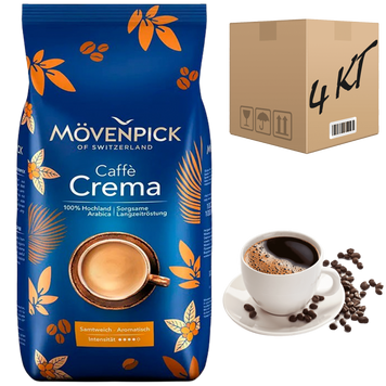 Картинка Кофе в зернах Movenpick Caffe Crema 1 кг