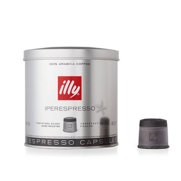 Картинка Кофе в капсулах iperEspresso ILLY DARK ж/б 21 шт