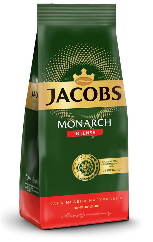 Зображення Кава мелена Jacobs Monarch Intense 450 г