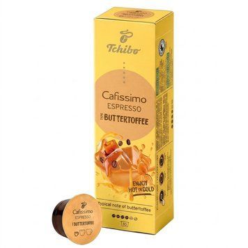 Картинка Кофе в капсулах Tchibo Cafissimo Espresso Butter Toffee 10 шт