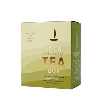 Зображення Набір порційних чаїв ISLA TEA BOX 2.4 г х 18 шт