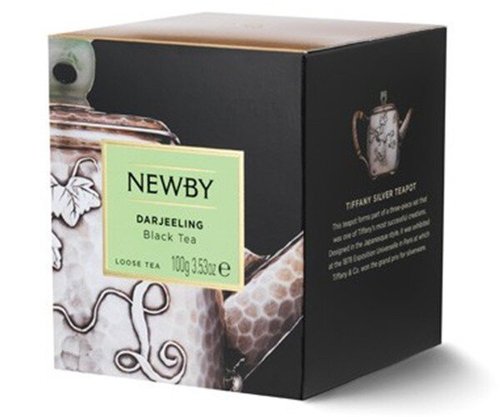 Картинка Черный чай Newby Дарджилинг 100 г картон (220020)