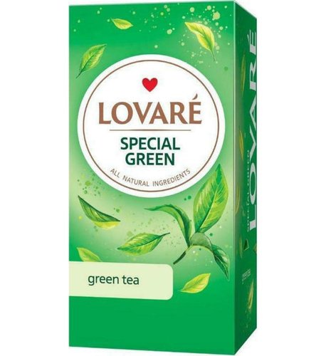 Картинка Чай зеленый Lovare Special Green 24 шт