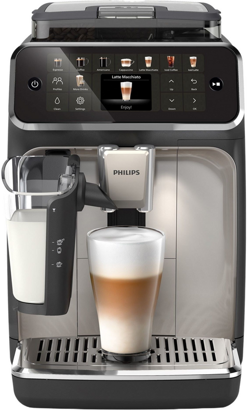 Картинка Кофемашина автоматическая Philips Series 5500 LatteGo