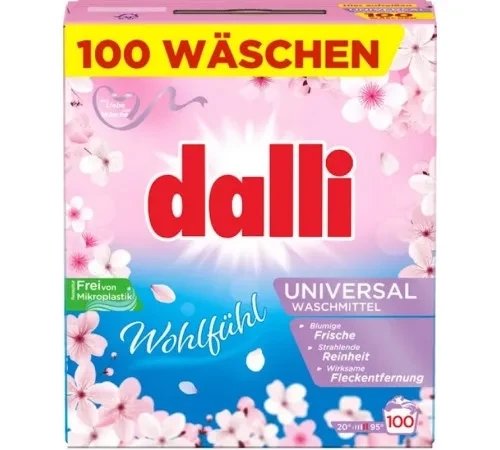 Порошок для прання, універсальний Dalli Wohlfuhl Universal, 100 прань, 6 кг