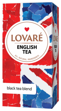 Зображення Чай Lovare English tea 24 пакетика