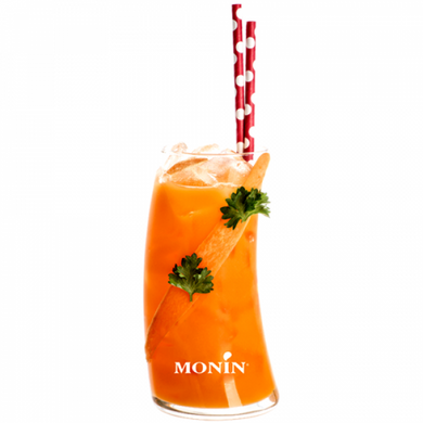 Картинка Фруктовое пюре "La Fruit de MONIN" Морковь 1 кг