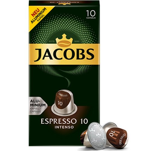 Зображення Кава в капсулах Nespresso Jacobs Espresso Intenso 10шт