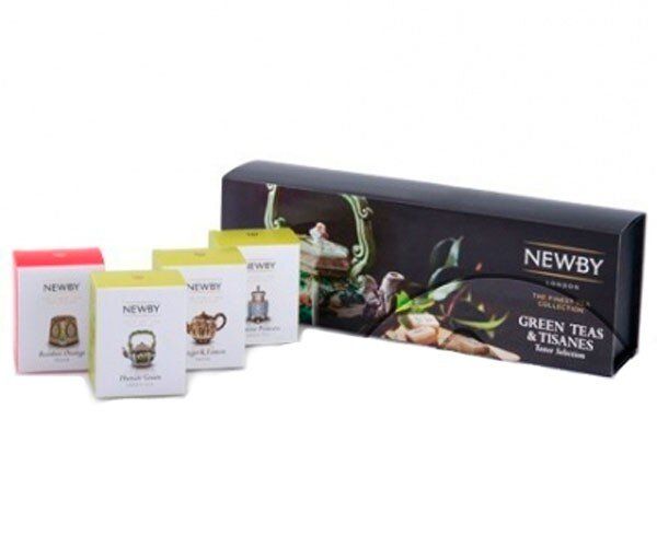 Зображення Набір зеленого чаю Newby картон 100 г (829 040)