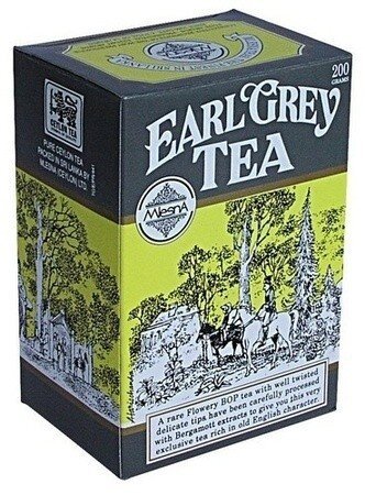 Картинка Черный чай Эрл грей F.B.O.P Млесна картонная коробка 200 г