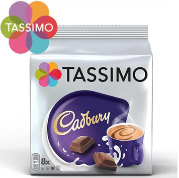 Картинка Горячий шоколад Tassimo Cadbury Hot Chocolate 8 шт