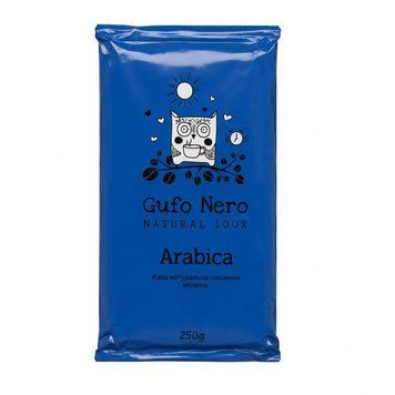 Картинка Кофе молотый Gufo Arabica 250 г