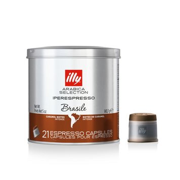 Картинка Кофе в капсулах iperEspresso ILLY BRAZIL ж/б 21 шт