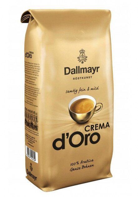 Зображення Кава в зернах Dallmayr Crema D`oro 1кг (ящик 10кг)