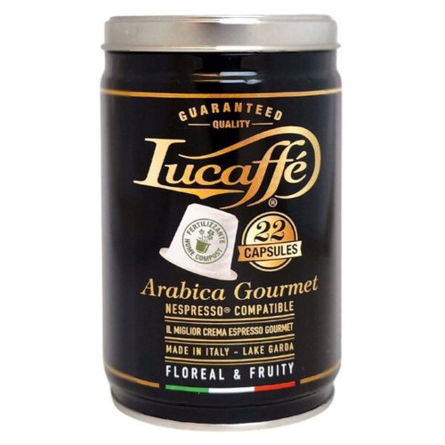 Картинка Кофе в капсулах Nespresso, Lucaffe Arabica Gourmet, 22 шт