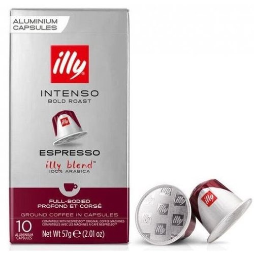 Картинка Кофе в капсулах Nespresso ILLY Intenso 10шт