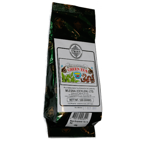 Картинка Зеленый чай Королевский пушечный порох Млесна пакет з фольги 100 г