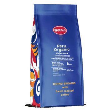 Картинка Кофе в зернах Peru Organic Cajamarca 250 г