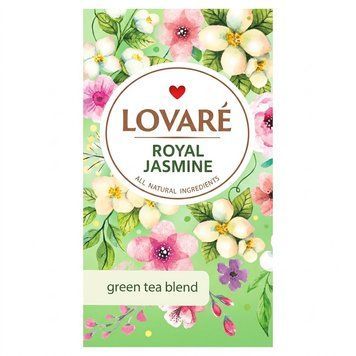 Картинка Чай зеленый Lovare Royal Jasmine 24х1.5 г