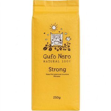 Картинка Кофе молотый Gufo Strong 250 г