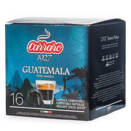 Картинка Кофе в капсулах Dolce Gusto Carraro Guatemala 16шт