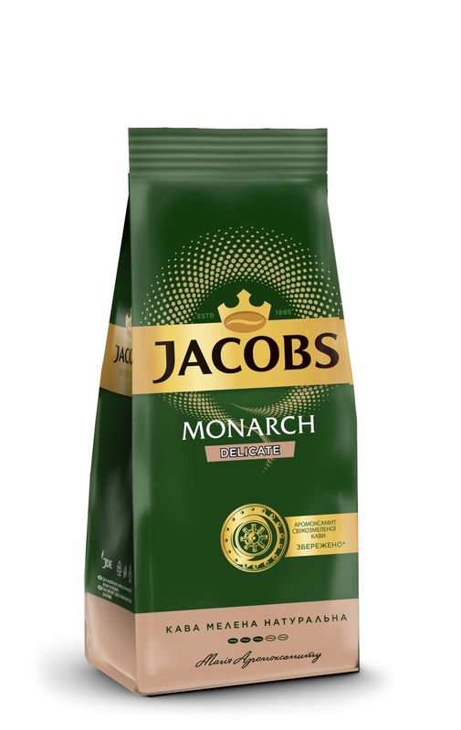 Зображення Кава мелена Jacobs Monarch Delicat 225 г