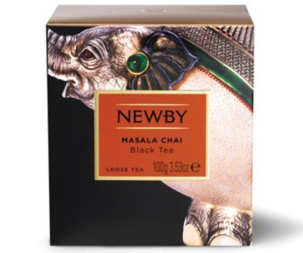 Картинка Черный чай Newby Масала 100 г картон (221450)