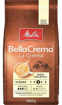 Картинка Кофе в зернах Melitta Bella Crema LaCrema 1 кг