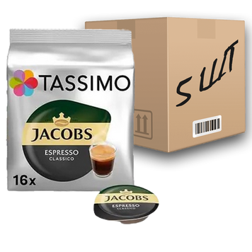 Картинка Кофе в капсулах Jacobs Tassimo Monarch Espresso 16шт (ящик 5шт)