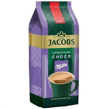 Картинка Кофейный напиток Jacobs 3в1 Капучино с какао, оригинал, 500 г